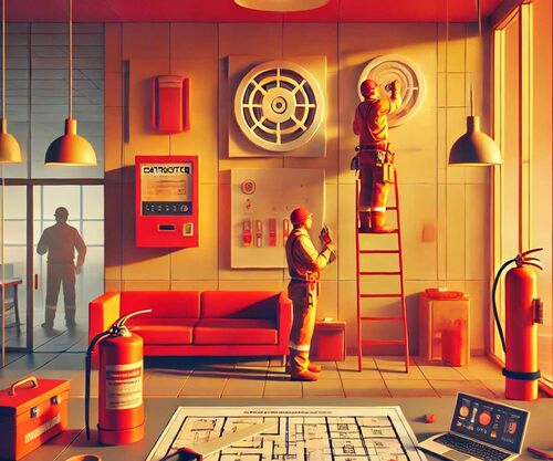 Installation des Extincteurs