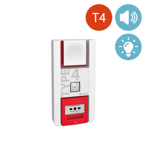 ALARME TYPE 4 &agrave; piles radio