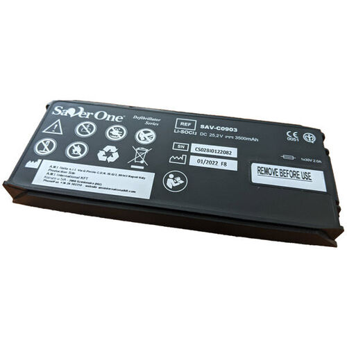Pile au Lithium pour d&eacute;fibrillateur SAVER ONE