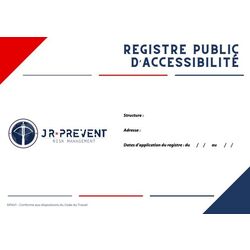 REGISTRE PUBLIC ACCESSIBILITE
